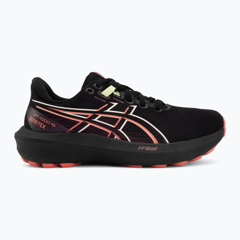 Дамски обувки за бягане ASICS GT-1000 15 GTX black/dark aubergine 2