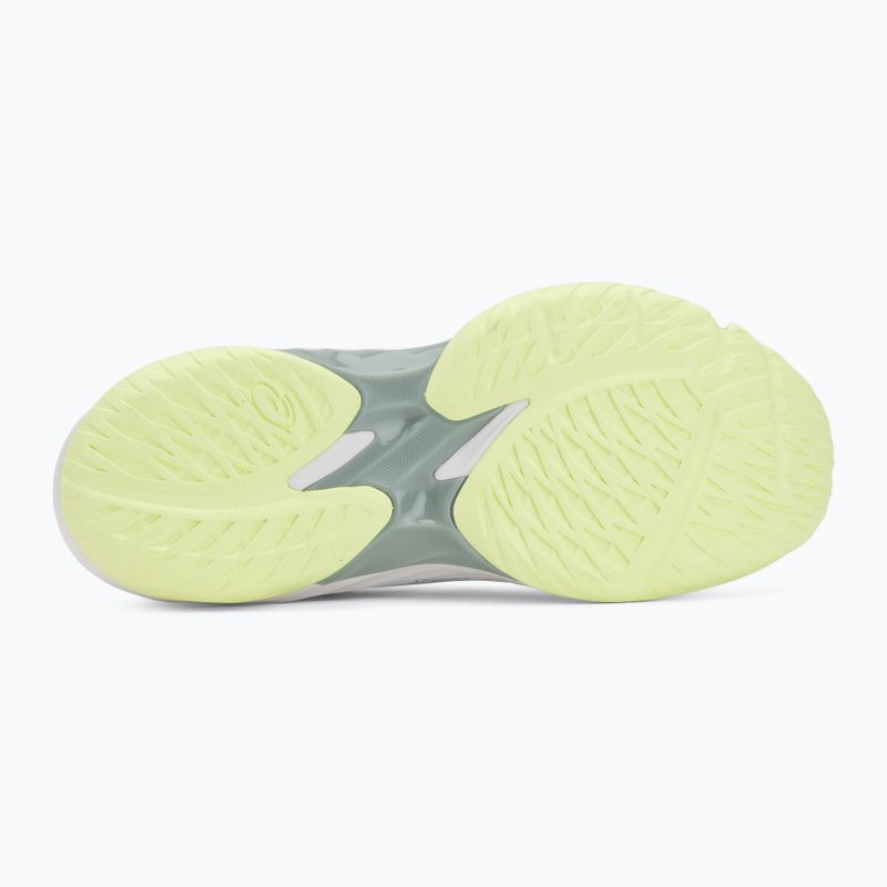 Дамски обувки за волейбол ASICS Gel-Task 5 white/illuminate yellow 4