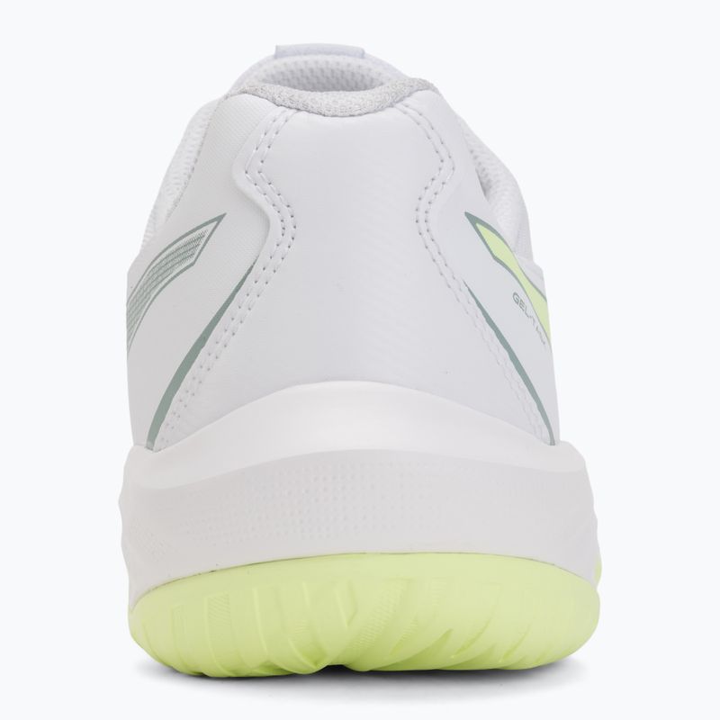 Дамски обувки за волейбол ASICS Gel-Task 5 white/illuminate yellow 6