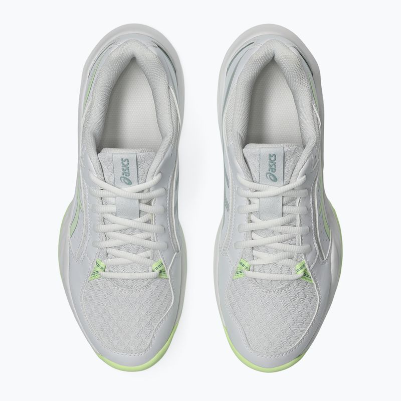 Дамски обувки за волейбол ASICS Gel-Task 5 white/illuminate yellow 7