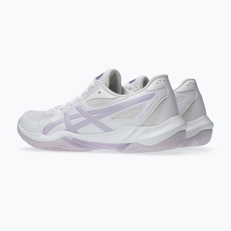 Дамски обувки за волейбол ASICS Gel-Rocket 12 white/dahlia 4