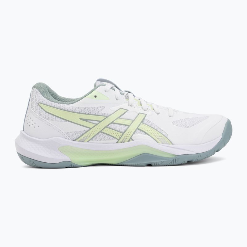 Дамски обувки за волейбол ASICS Gel-Tactic 13 white/illuminate yellow 2