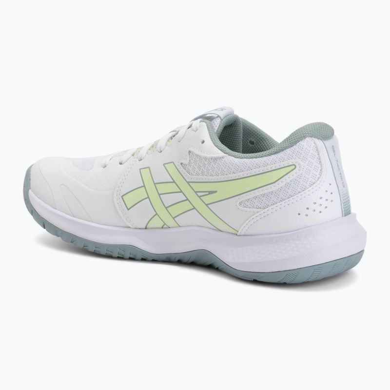 Дамски обувки за волейбол ASICS Gel-Tactic 13 white/illuminate yellow 3