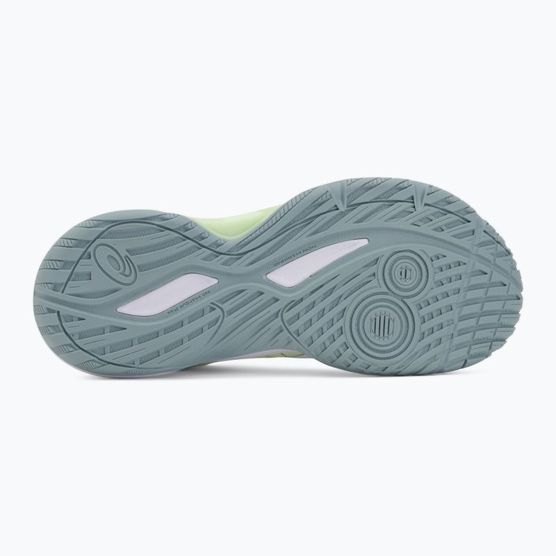 Дамски обувки за волейбол ASICS Gel-Tactic 13 white/illuminate yellow 4