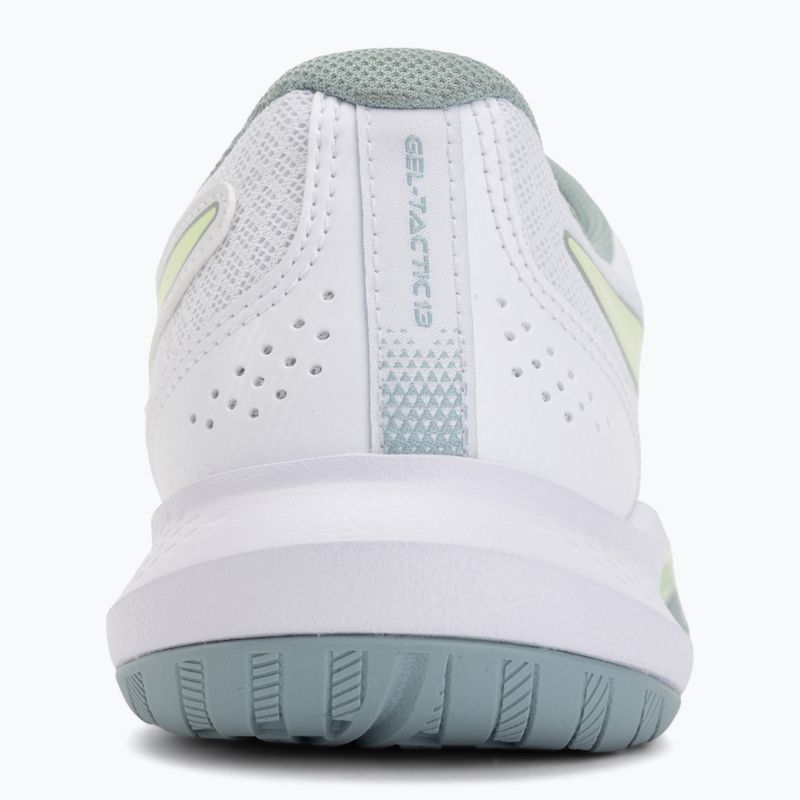 Дамски обувки за волейбол ASICS Gel-Tactic 13 white/illuminate yellow 6