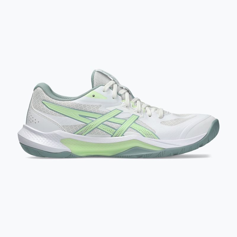 Дамски обувки за волейбол ASICS Gel-Tactic 13 white/illuminate yellow 2