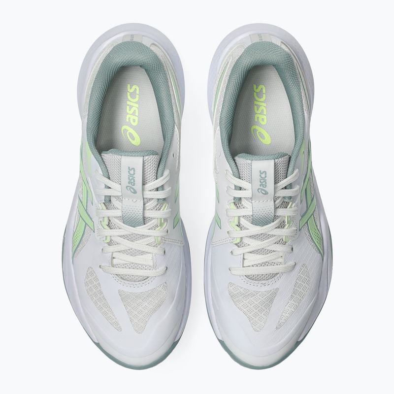 Дамски обувки за волейбол ASICS Gel-Tactic 13 white/illuminate yellow 7