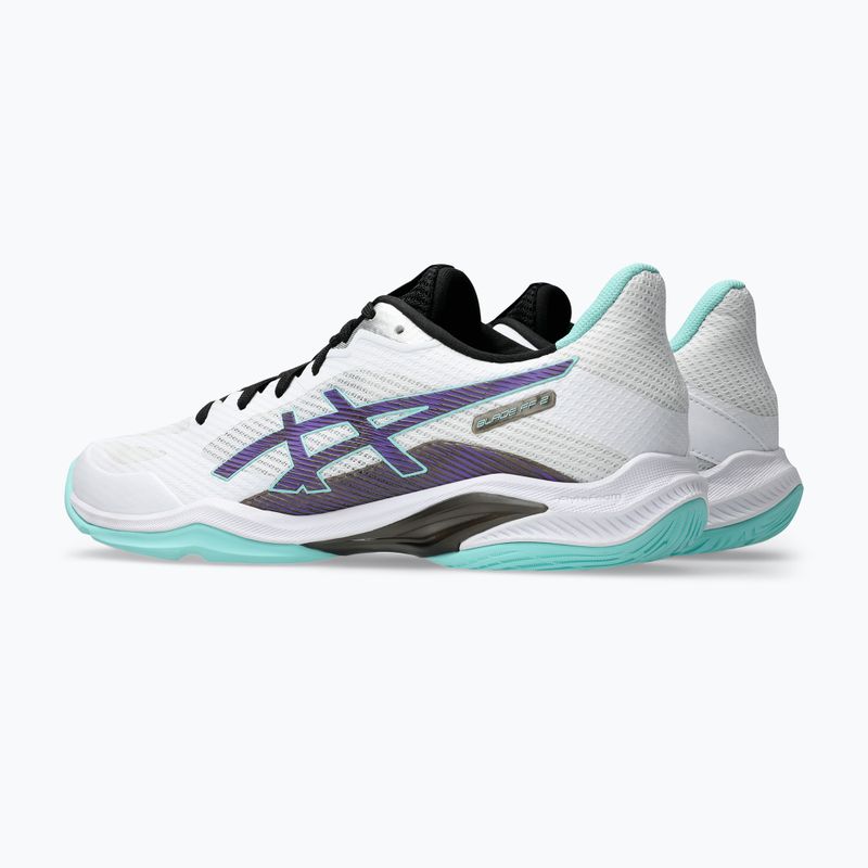 Мъжки обувки за волейбол ASICS Blade FF 2 white/radiant amethyst 3