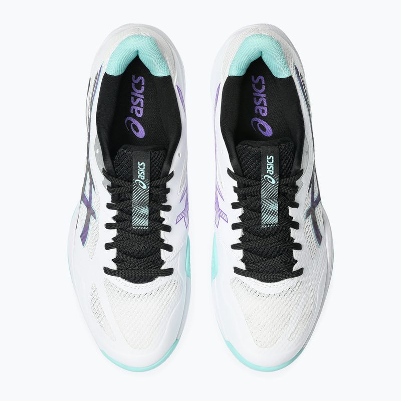 Мъжки обувки за волейбол ASICS Blade FF 2 white/radiant amethyst 5