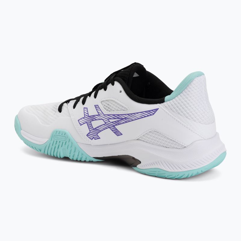 Мъжки обувки за волейбол ASICS Blade FF 2 white/radiant amethyst 3
