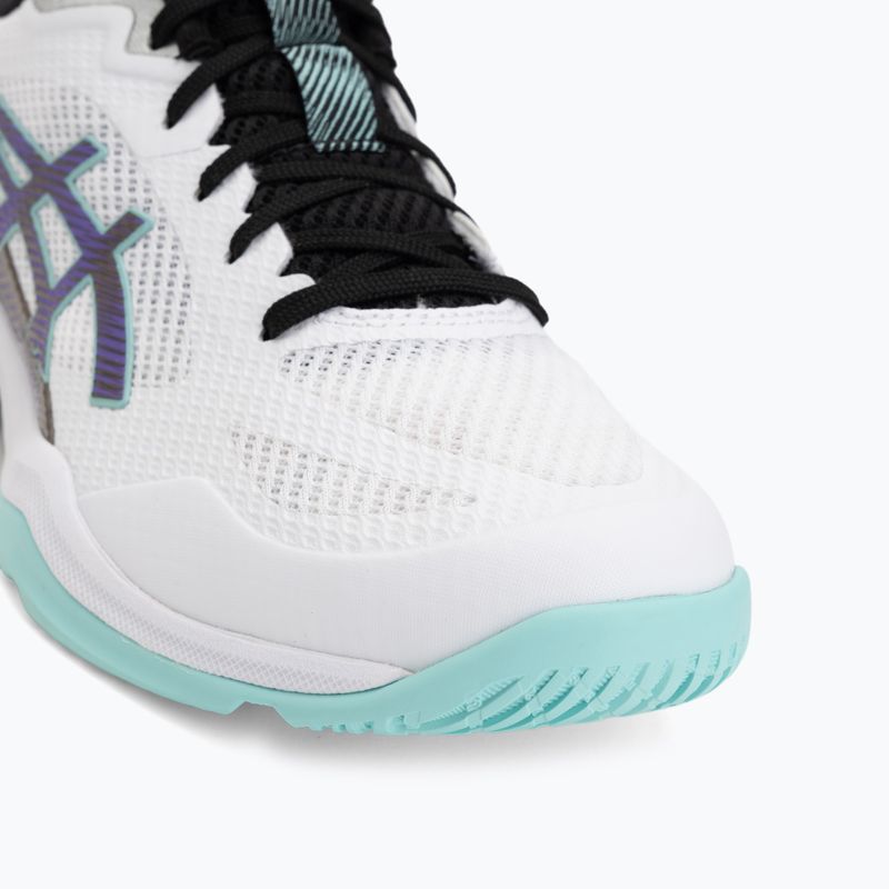 Мъжки обувки за волейбол ASICS Blade FF 2 white/radiant amethyst 7