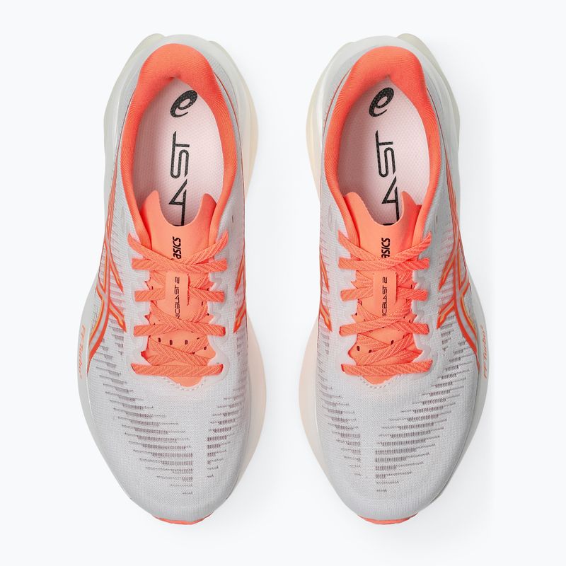 Дамски маратонки за бягане ASICS Sonicblast 2 бял/слънчев корал 4