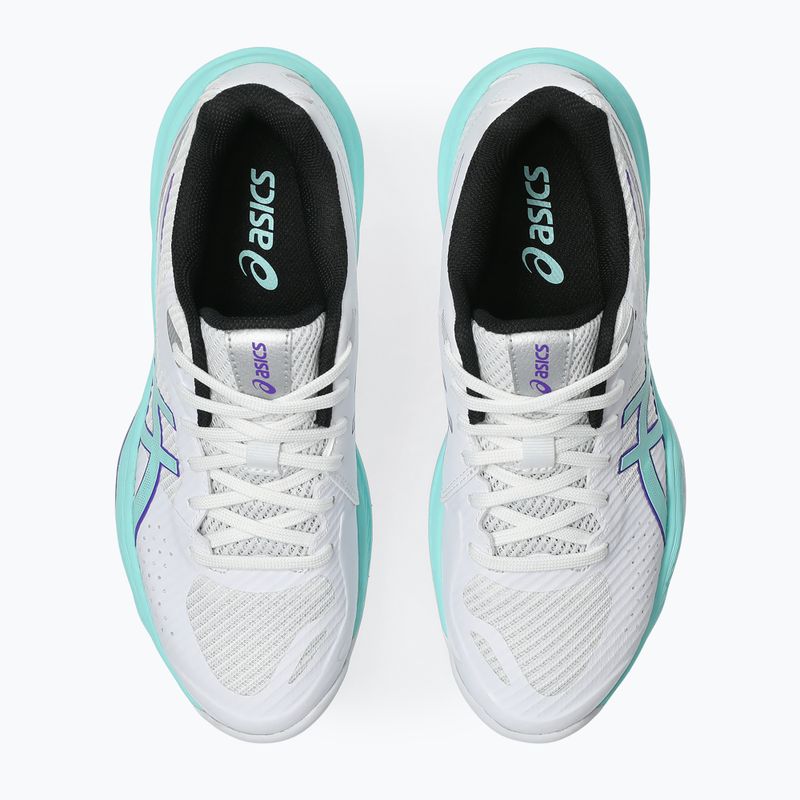 Дамски обувки за волейбол ASICS Beyond FF 2 white/illuminate mint 4