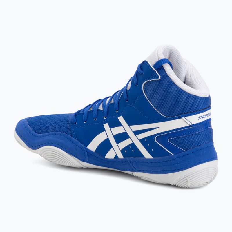 Обувки за борба ASICS Snapdown 4 neon blue/white 3