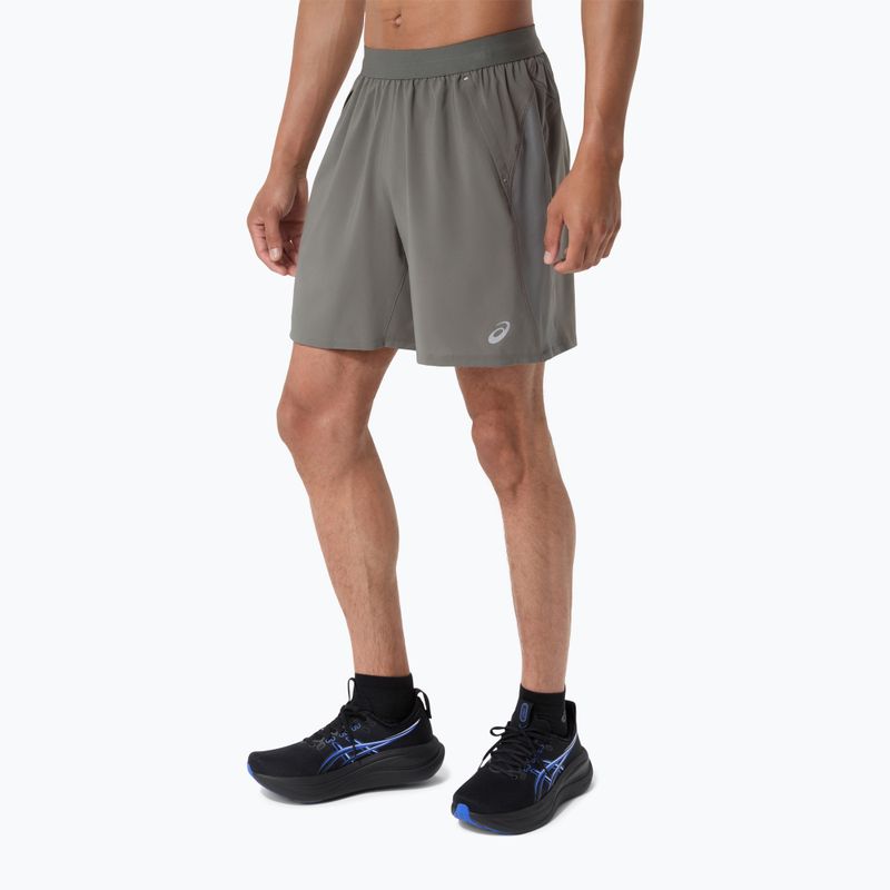 Мъжки шорти за бягане Asics Road 7In Short Truffle Grey 4