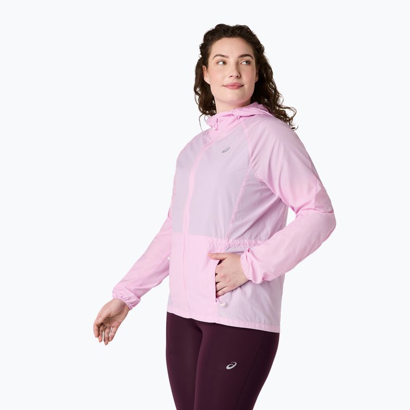 Дамско яке за бягане ASICS Road Packable Jacket hazy lilac 4