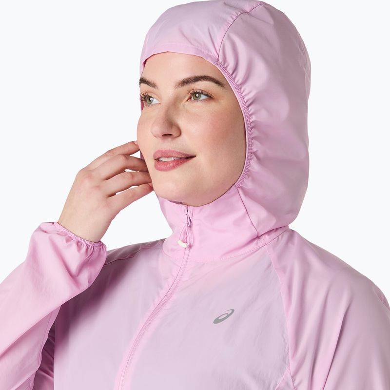 Дамско яке за бягане ASICS Road Packable Jacket hazy lilac 7