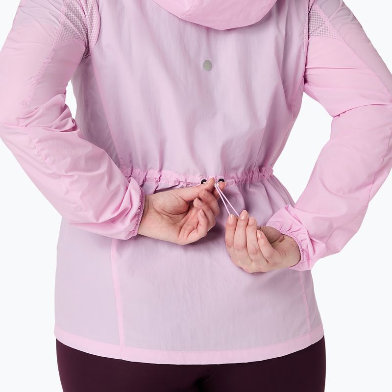 Дамско яке за бягане ASICS Road Packable Jacket hazy lilac 8