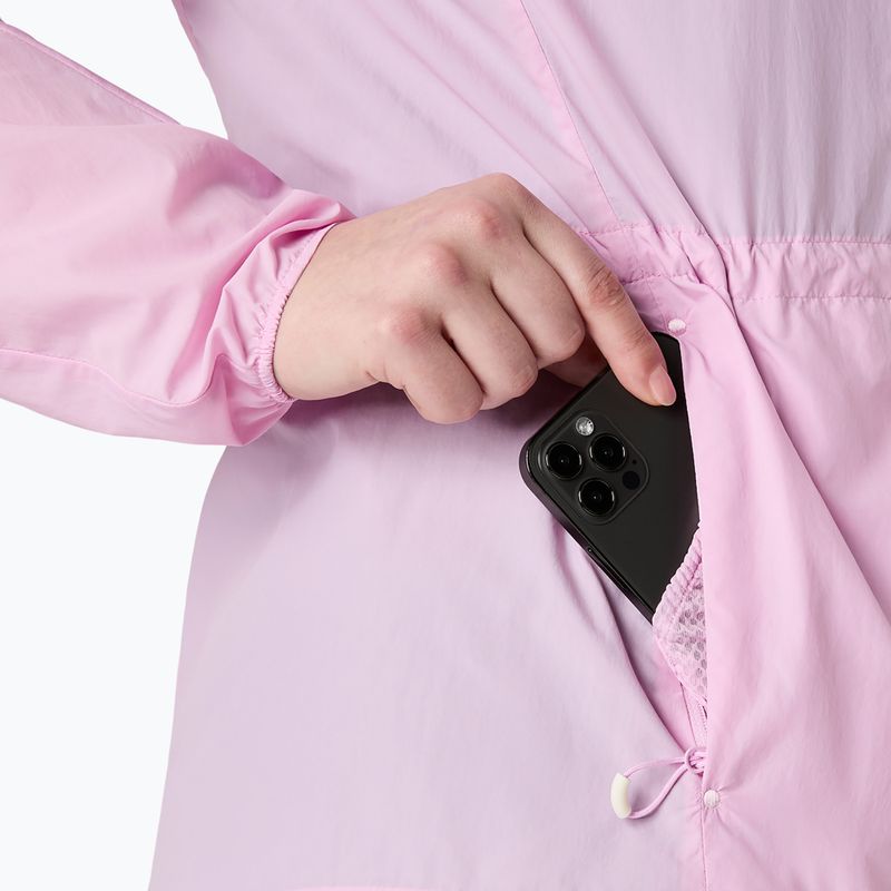 Дамско яке за бягане ASICS Road Packable Jacket hazy lilac 9