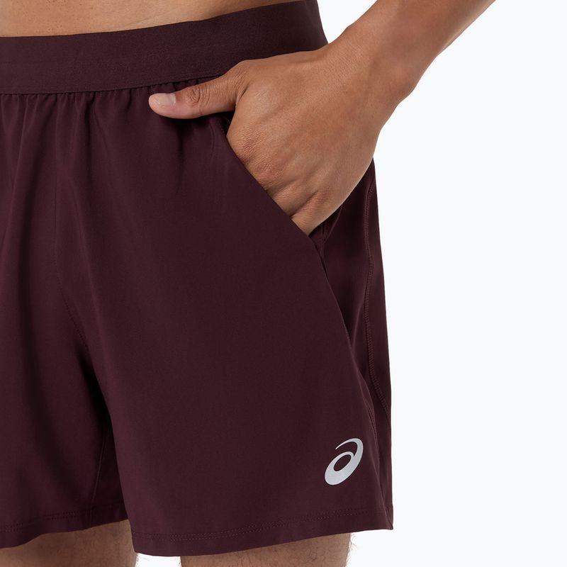 Мъжки шорти за бягане Asics Road 5In Short Dark Currant 7