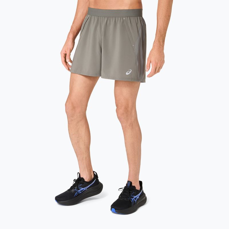 Мъжки шорти за бягане Asics Road 5In Short Truffle Grey 4