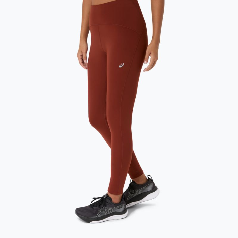 Дамски клин за бягане ASICS Road Winter High Waist singed red 4