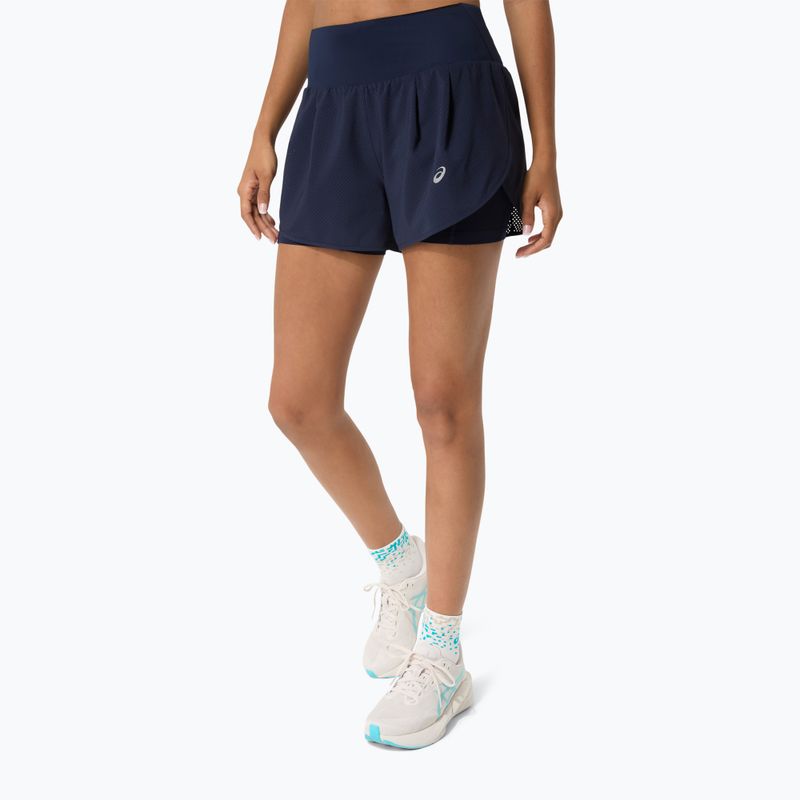 Дамски шорти за бягане Asics Road 2-N-1 3.5In Short Midnight 3