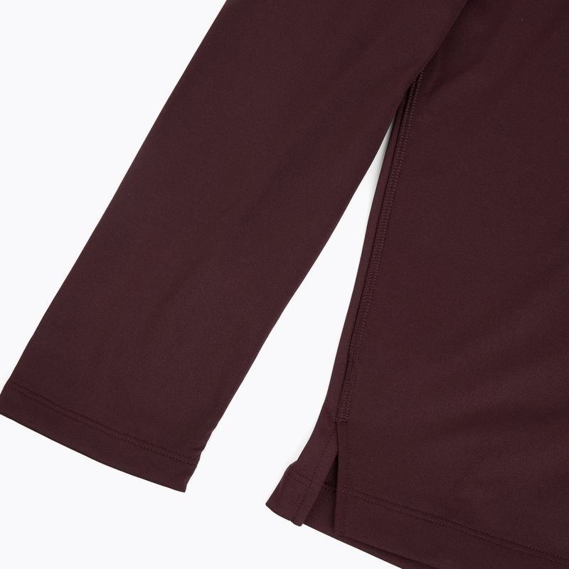 Мъжки суитшърт за бягане ASICS Core Ls 1/2 Zip Winter Top dark currant 4