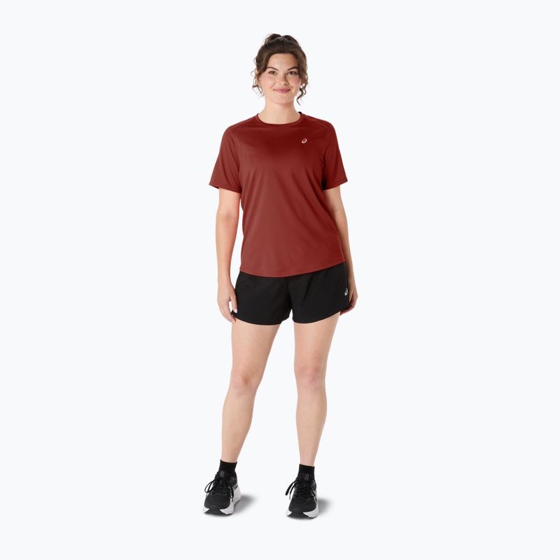 Дамска тениска за бягане ASICS Core Ss Top singed red 2