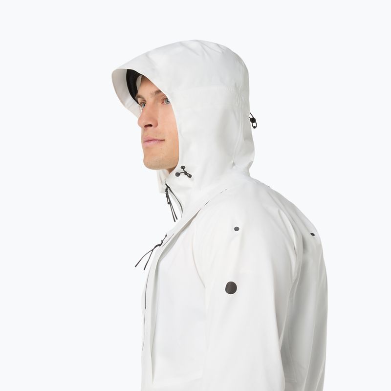Мъжко яке за бягане ASICS Fujitrail Elite Waterproof Jacket cream 8