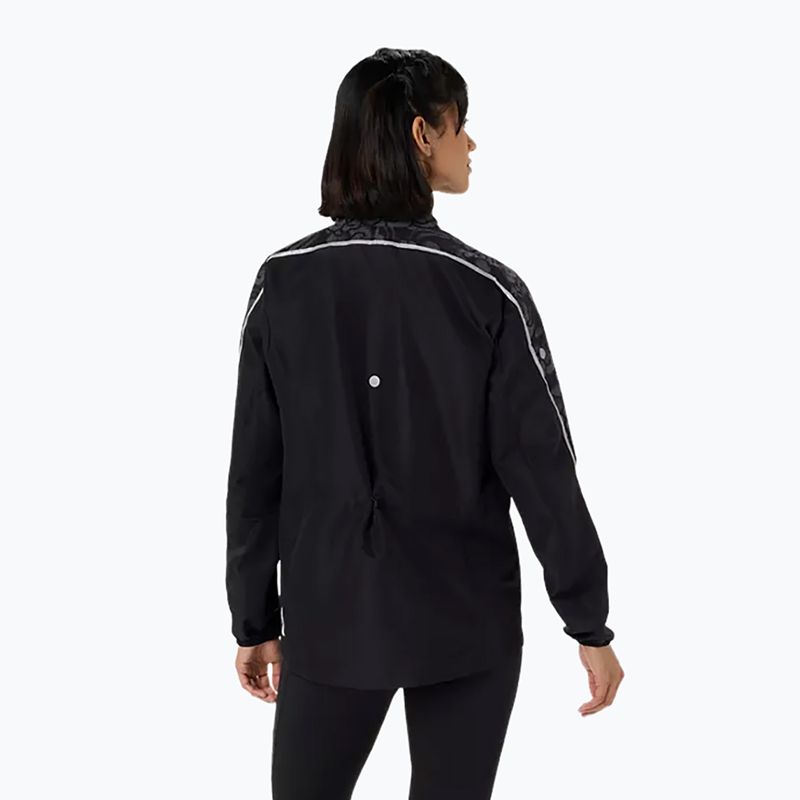 Дамско яке за бягане ASICS Road Lite-Show Jacket performance black 2