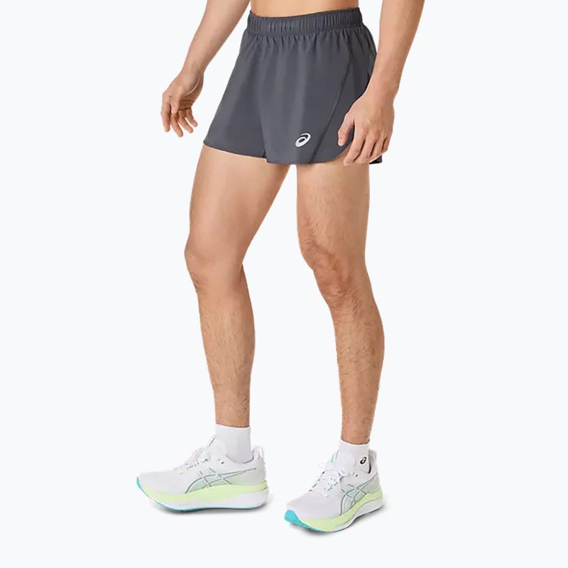 Мъжки шорти за бягане Asics Core Split Short Carrier Grey 3