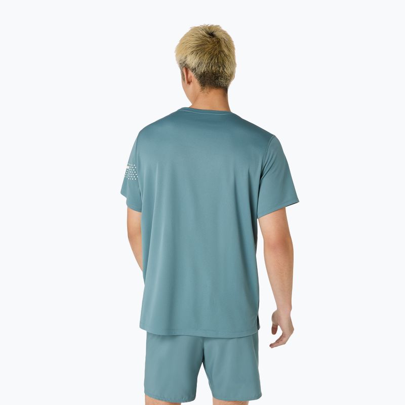 Мъжка тениска за бягане ASICS Icon foggy teal 3