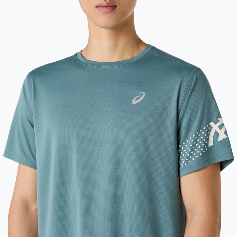 Мъжка тениска за бягане ASICS Icon foggy teal 5