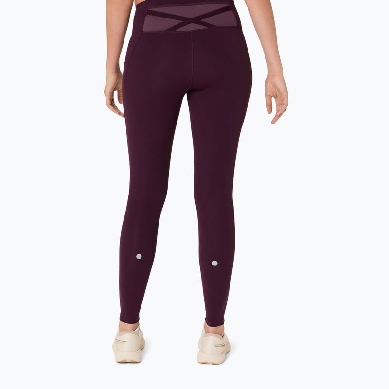 Дамски клин за бягане ASICS Nagino Run dark aubergine 3