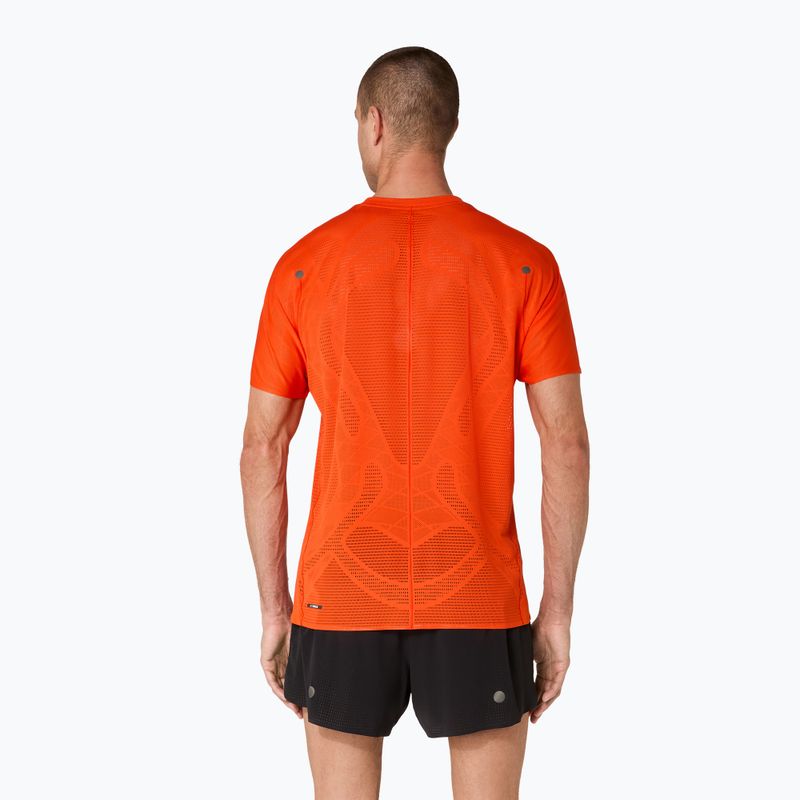 Мъжка тениска за бягане ASICS Metarun Top cherry tomato 3