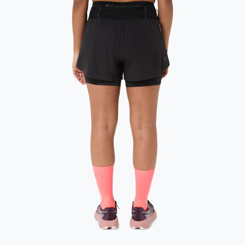 Дамски шорти за бягане ASICS Fujitrail Elite performance black 3
