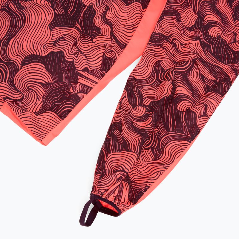 Мъжко яке за бягане Asics Fujitrail Packable Jacket blazing coral/dark aubergine 12