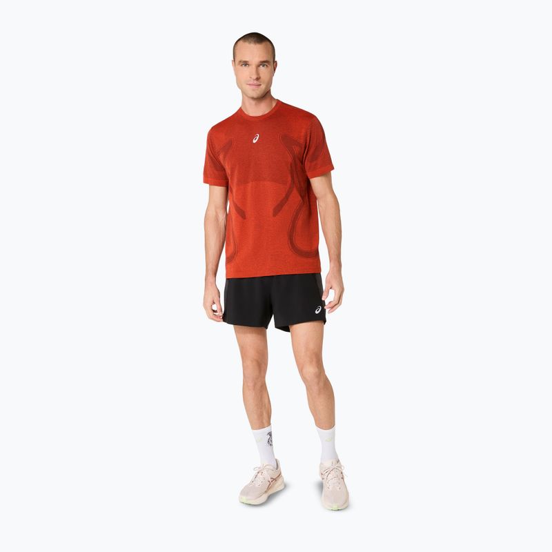 Мъжка тениска за бягане ASICS Road Seamless Top singed red 2