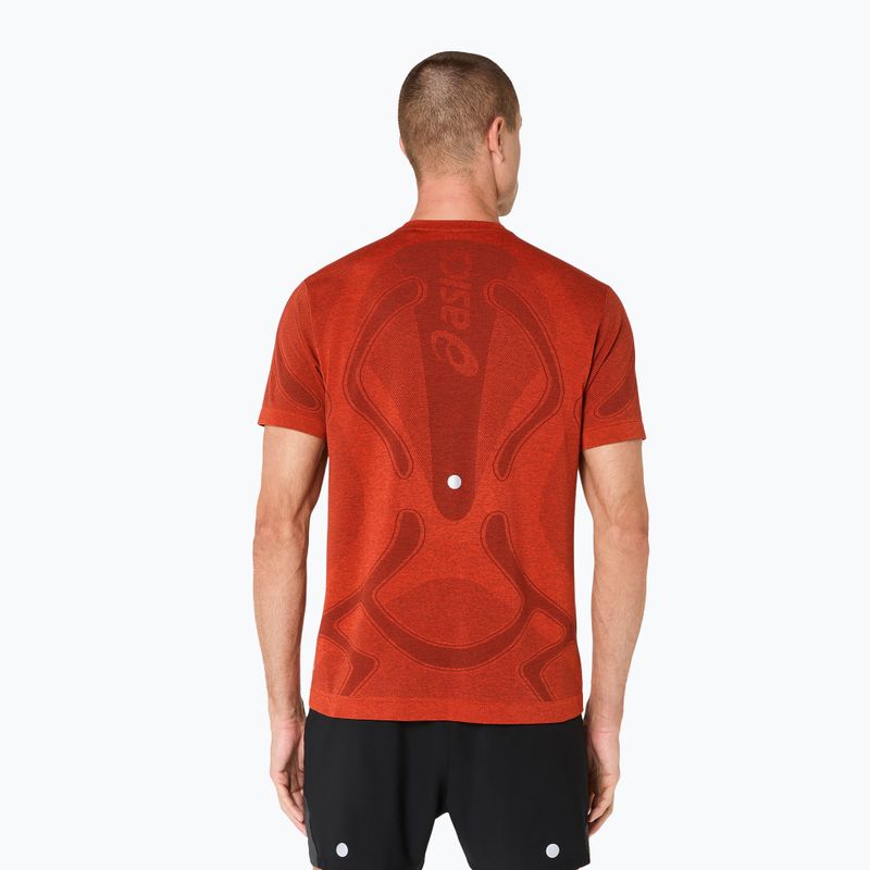 Мъжка тениска за бягане ASICS Road Seamless Top singed red 3