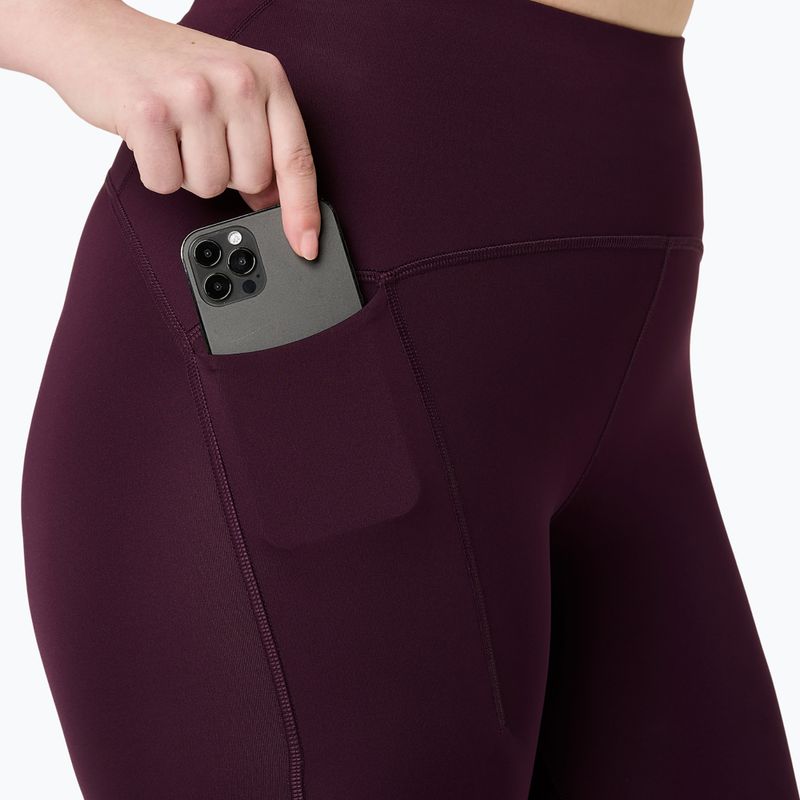 Дамски клин за бягане ASICS Road High Waist Tight dark aubergine 8