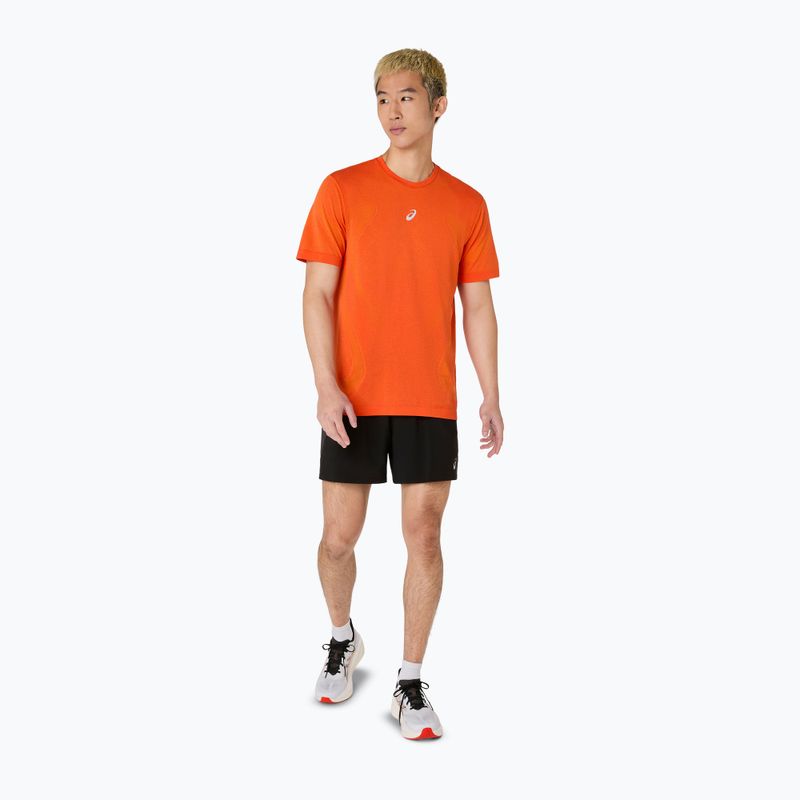 Мъжка тениска за бягане ASICS Road Seamless Top energy orange 2
