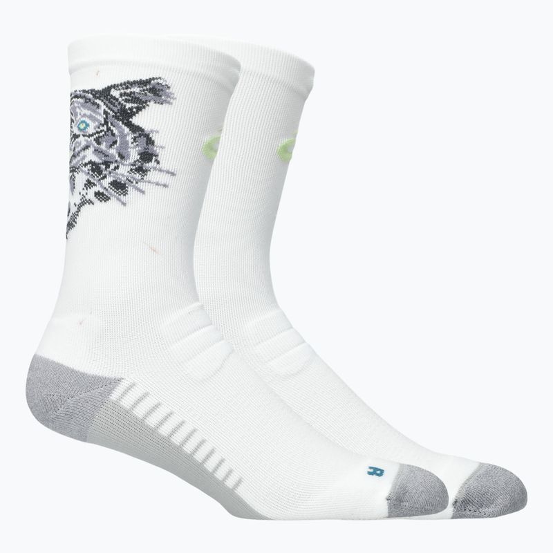 Чорапи ASICS Performance Run Crew brilliant white/illuminate yellow/f.eal