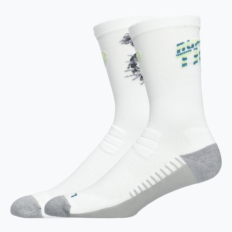 Чорапи ASICS Performance Run Crew brilliant white/illuminate yellow/f.eal 2