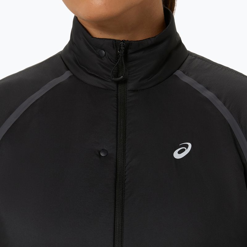 Дамско яке за бягане ASICS Road Winter Run Jacket performance black 4