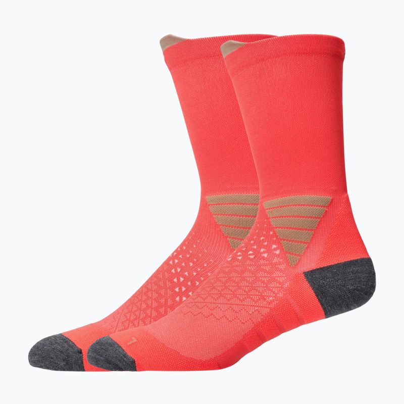 Чорапи ASICS Fujitrail Crew performance sun coral 2