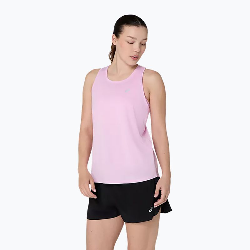 Дамска тениска за бягане ASICS Core Ss Top hazy lilac 3