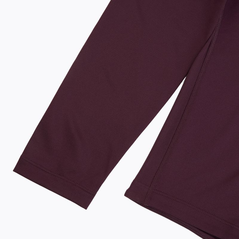 Дамска блуза за бягане с дълъг ръкав ASICS Core 1/2 Zip Winter Top dark aubergine 4