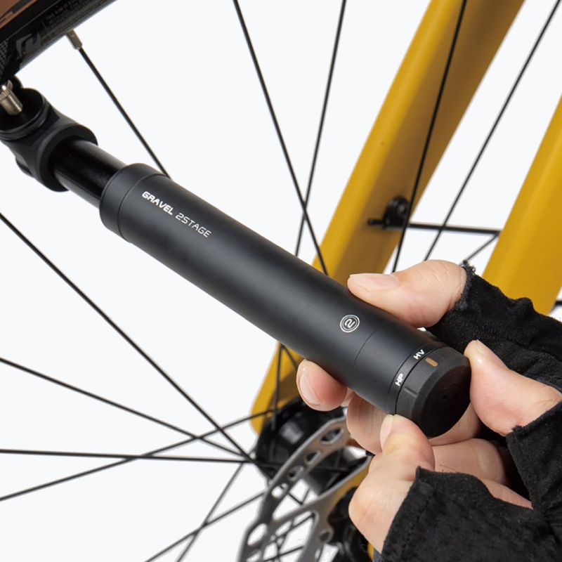 Велопомпа Topeak Gravel 2Stage черна T-TGV-2STG 2