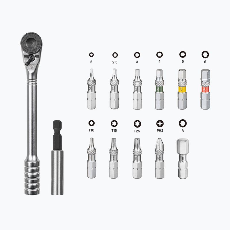 Topeak Ratchet Rocket Essential HD черен ключ за велосипед 3